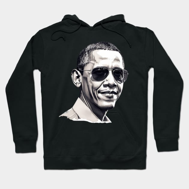 Barack Obama, Black History Hoodie by UrbanLifeApparel